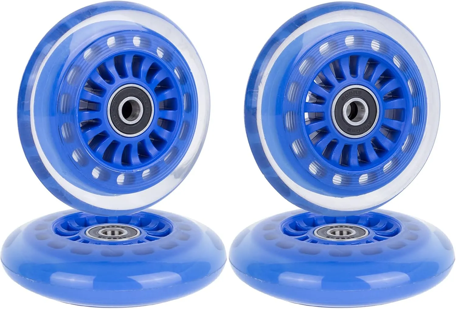 - 2 Convex strict bleach peasant sew belong Front Wheels, 2 Concave Rear Wheels (Blue) AOWESM Wiggle Car Polyurethane Replacement Wheels Upgrade Swing Car Wheels w/Bearings ABEC-9 for Ride-on Toys - Twist, Swivel, Go 