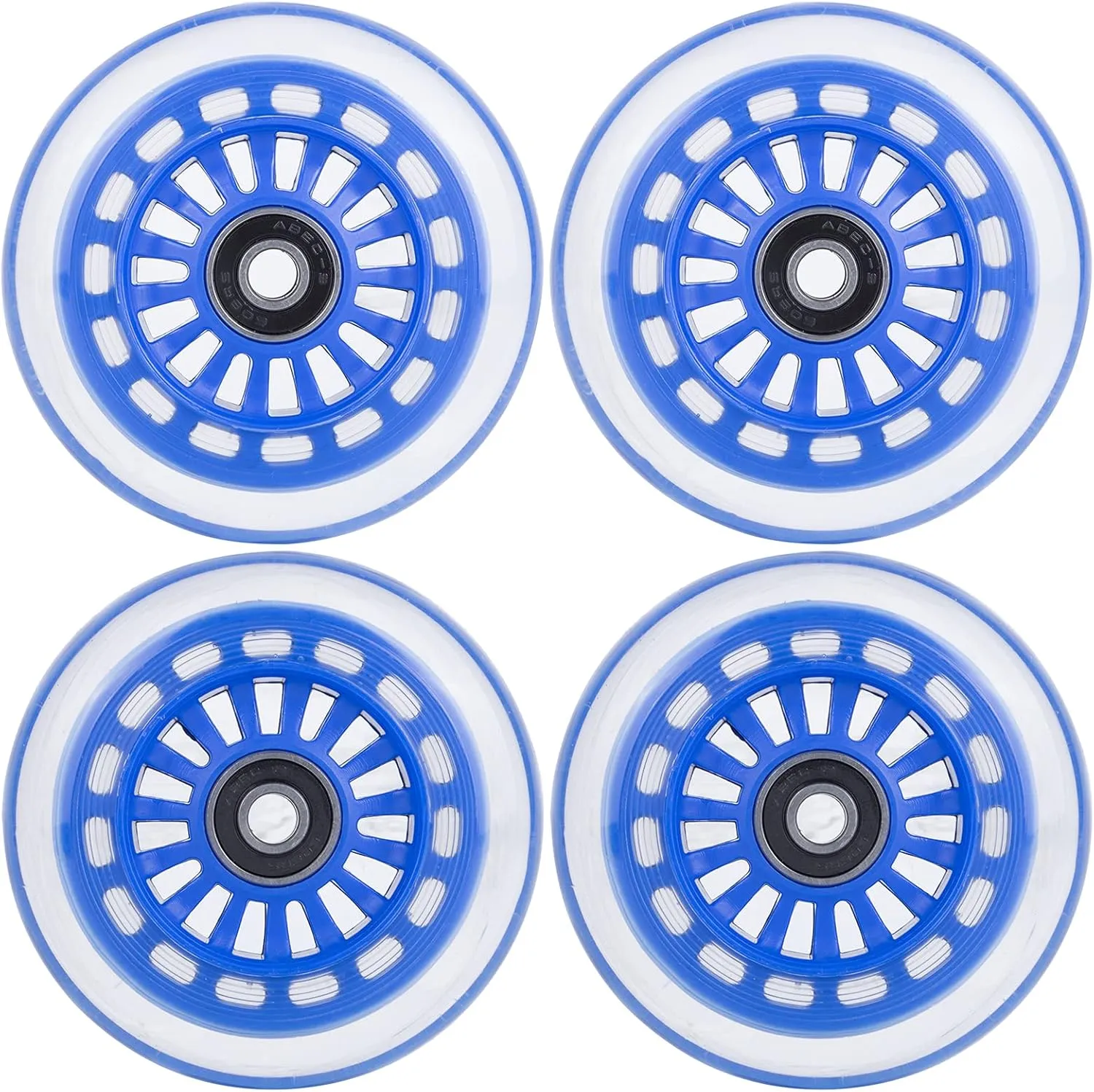 - 2 Convex strict bleach peasant sew belong Front Wheels, 2 Concave Rear Wheels (Blue) AOWESM Wiggle Car Polyurethane Replacement Wheels Upgrade Swing Car Wheels w/Bearings ABEC-9 for Ride-on Toys - Twist, Swivel, Go 