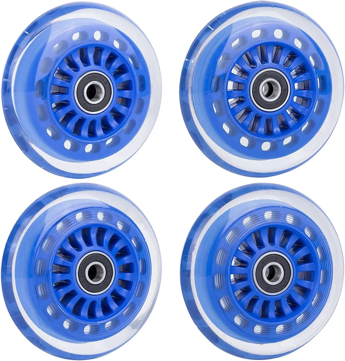 - 2 Convex strict bleach peasant sew belong Front Wheels, 2 Concave Rear Wheels (Blue) AOWESM Wiggle Car Polyurethane Replacement Wheels Upgrade Swing Car Wheels w/Bearings ABEC-9 for Ride-on Toys - Twist, Swivel, Go 