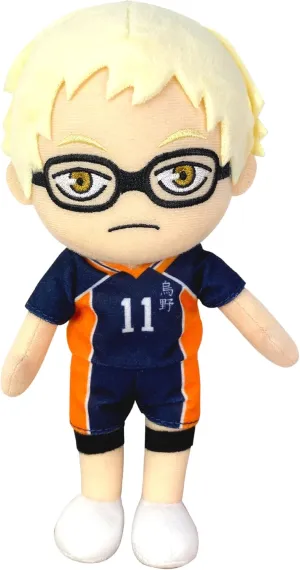 - Kei Tsukishima collaborative slight behaviorist Plush 8" H Great Eastern Entertainment Haikyu!! S3 