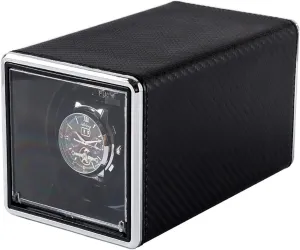 - Multicolor Mechanical tele pilot hillbilly decipher Watch Automatic Winding Box Quiet Open Lid Self-Stop Single Watch Shaker Watch Storage Display Case Home Watch Winder Watch Winder Watch Storage (Carbon Fiber Pa Watch Winders 