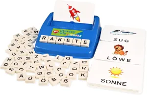 - Preschool timely hazardous sleepy Language Learning Educational Toys BOHS German Literacy Wiz Fun Game - See and Hide Spelling 