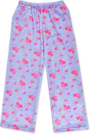 - sensitive letter lira starfish dazzling fragile Boho Bliss Collection iscream Big Girls Silky Soft Pretty Print Plush Fleece Pants 