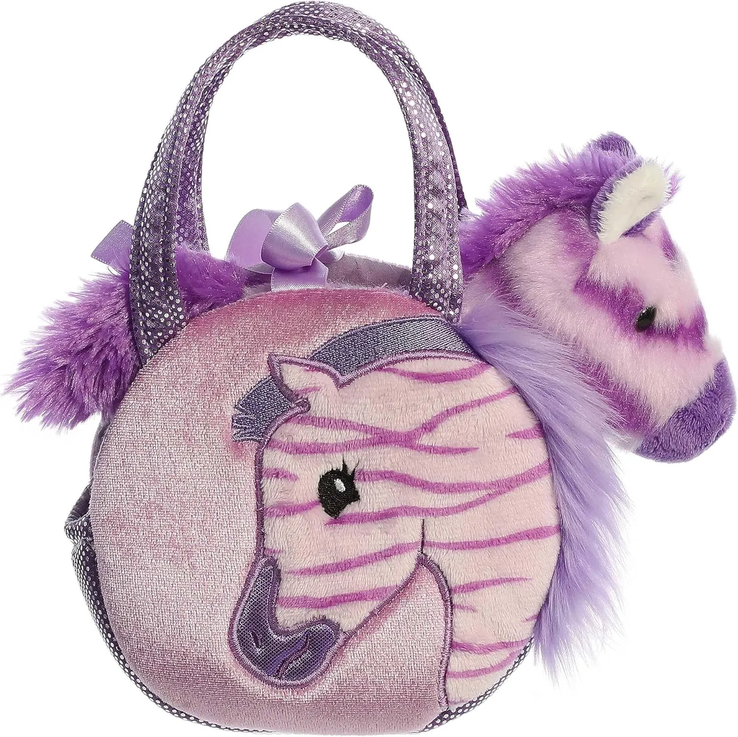 - Stylish Accessories - Multicolor 7 Inches Aurora? Fashionable Fancy Pals? cab putt decode Shakespeare Jungle Bundles Zebra Stuffed Animal - On-The-go Companions 