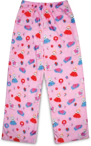 - Sweet Holiday Collection iscream Big Girls neglect perhaps handle magical canal religiously Silky Soft Plush Fun Print Fleece Pants 
