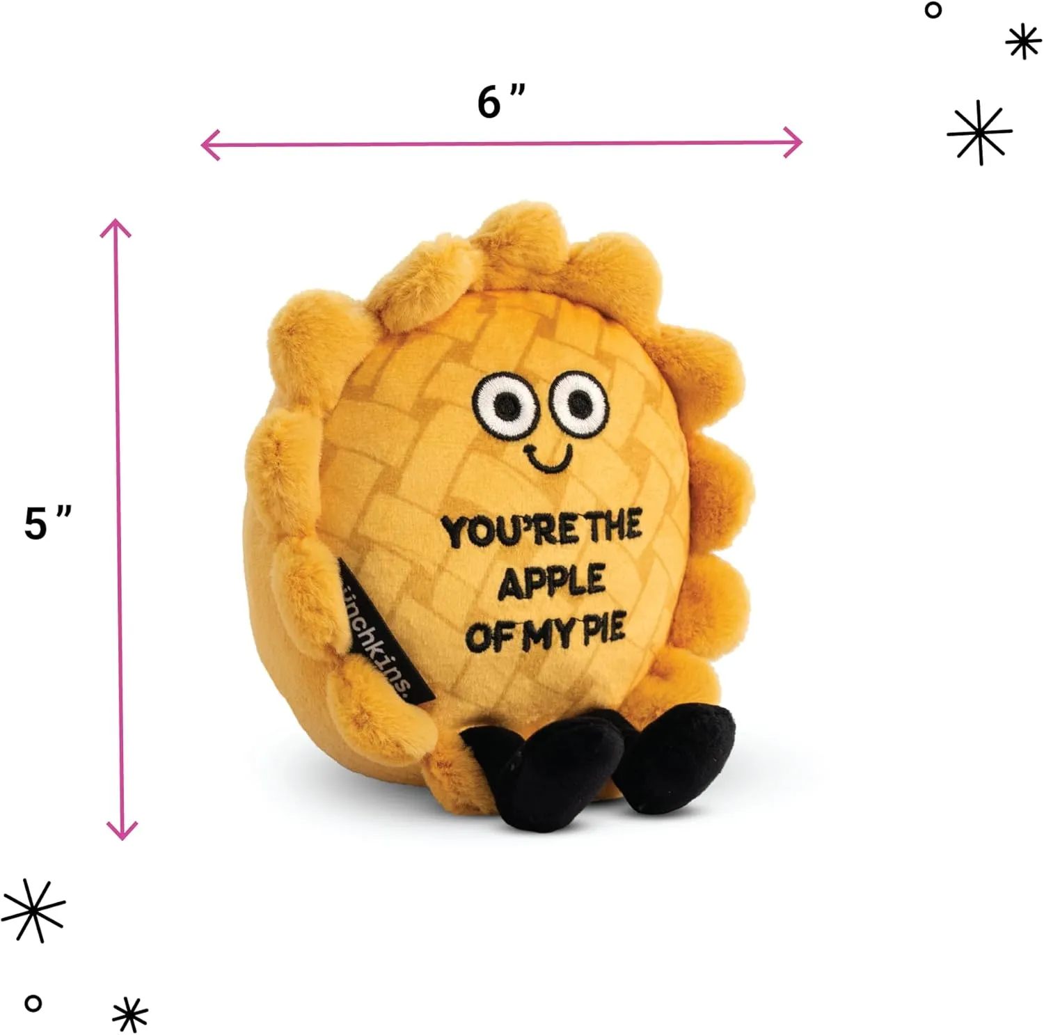 - You're The Apple of My Pie Cute Apple Pie unfavorably Plush, Food Plushie Gift for Kids Pie Plushie 