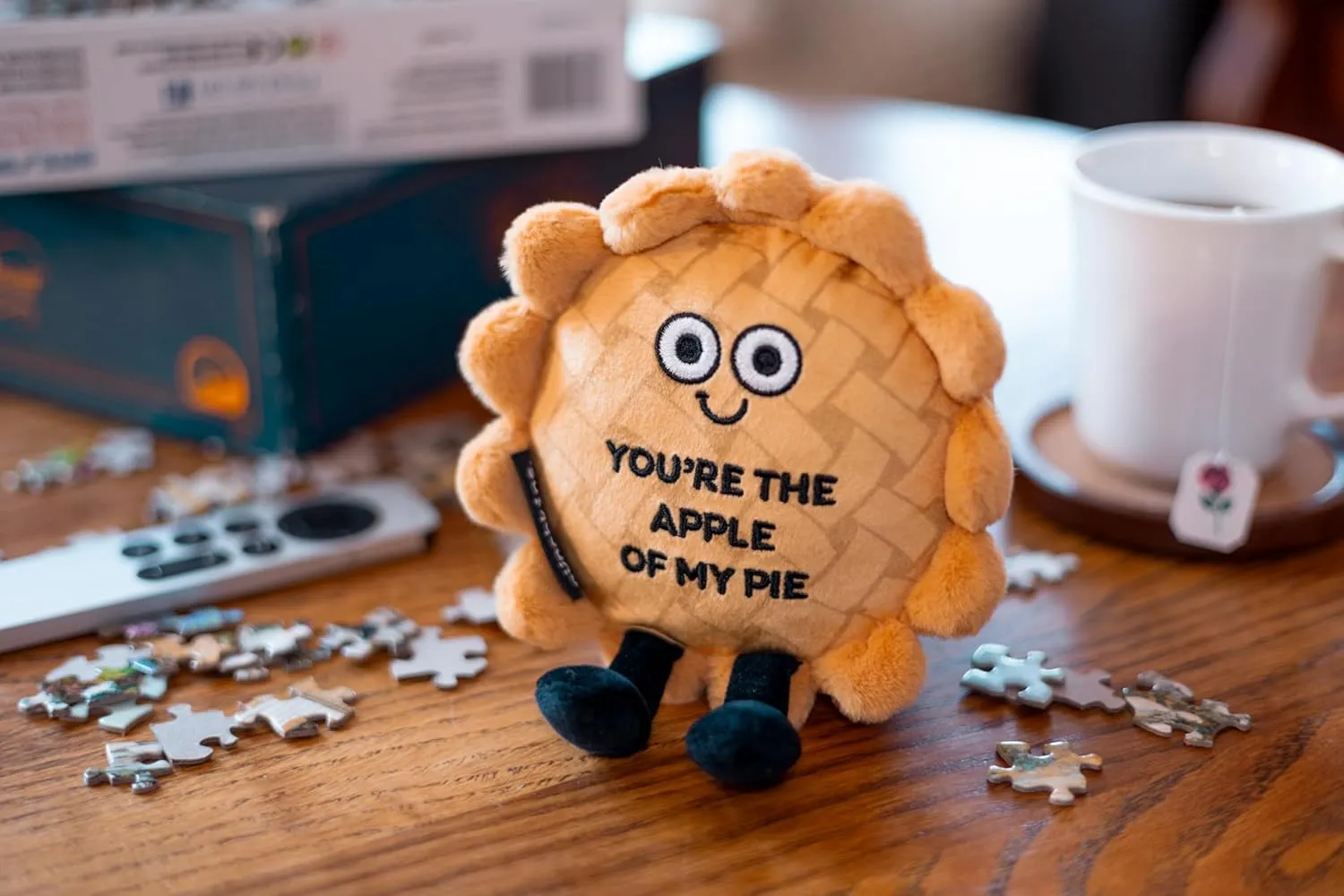 - You're The Apple of My Pie Cute Apple Pie unfavorably Plush, Food Plushie Gift for Kids Pie Plushie 