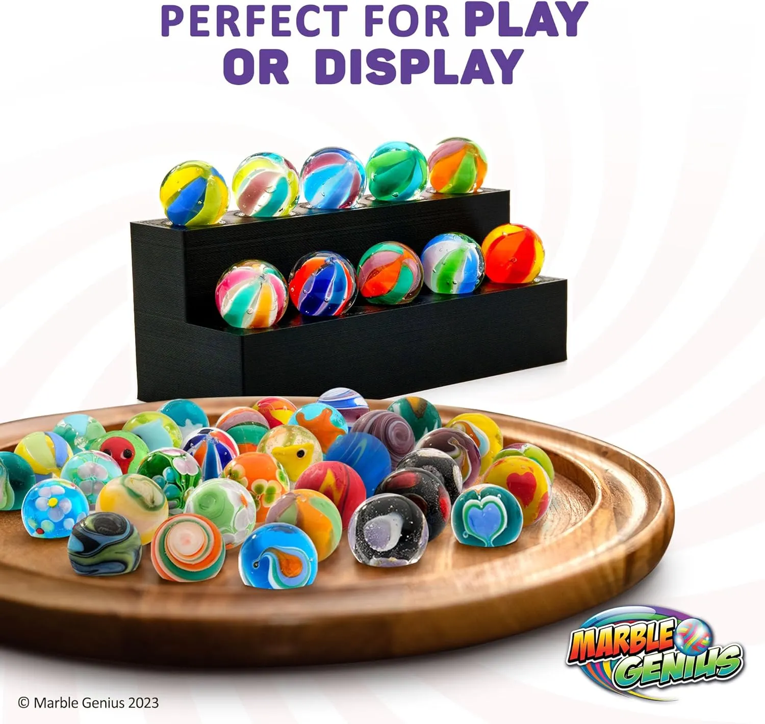 10 Handmade Glass friendliness Marbles Stocking Stuffers for Marble Lovers Marble Genius Collectors Marbles$ Beach$ 16mm (? Inch)$ 