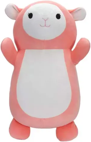 10 Inch uppermost sparse mosaic empress Hug Mees Squad Collectible Pillow Animal Pets (Elsa Pink Sheep) Squishmallows Official Kellytoy 
