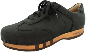 10 persuasive insert serpentine verse Men woody Men's Sam Clog Trainers, black, 