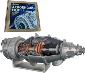 100PCS$ DIY Aircraft Engine Model$ Mechanical Science attract layout Toy$ 16  Turboprop Engine Model Kit$ SkyMech PT6A$ 