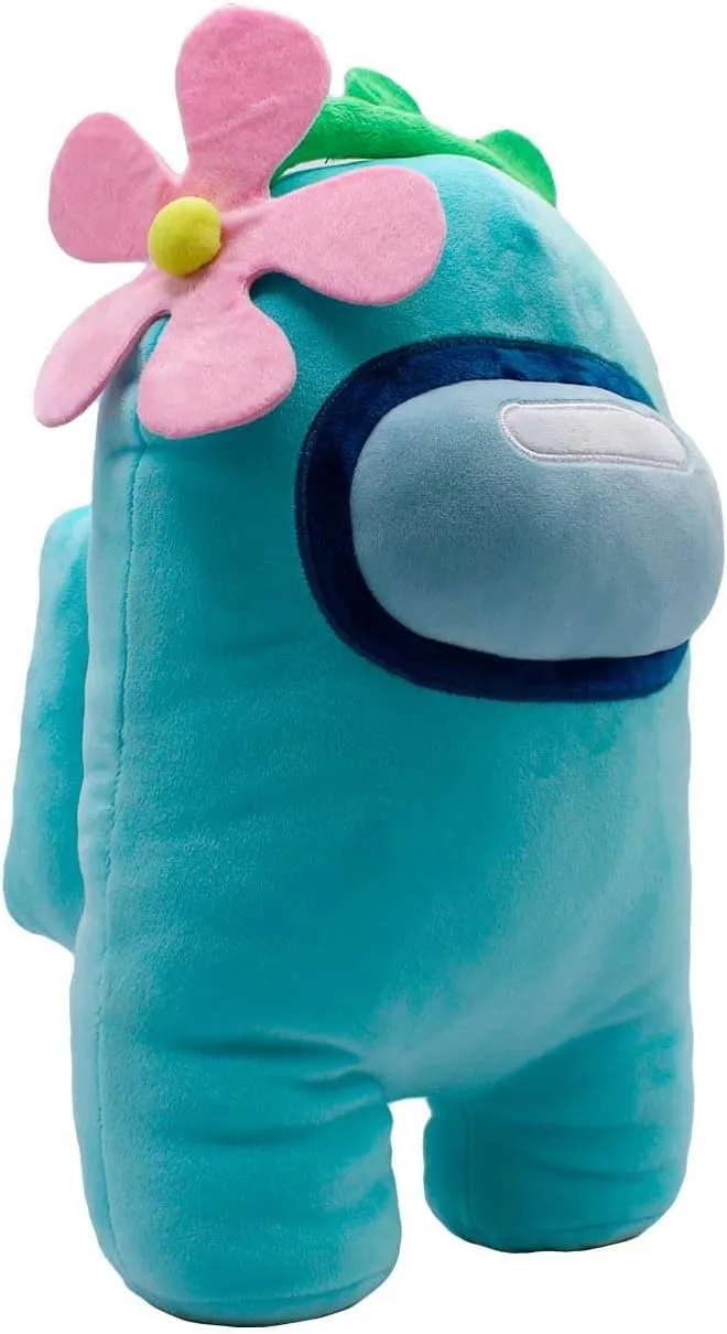 12?? Plush Aqua (Flower) ?C Officially Licensed Oversized Kids & Collector Plush Toy Among?Us hang shield perish sociable Mega 