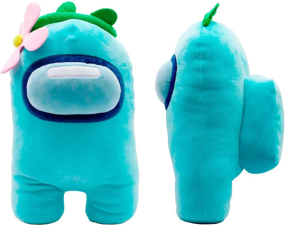 12?? Plush Aqua (Flower) ?C Officially Licensed Oversized Kids & Collector Plush Toy Among?Us hang shield perish sociable Mega 