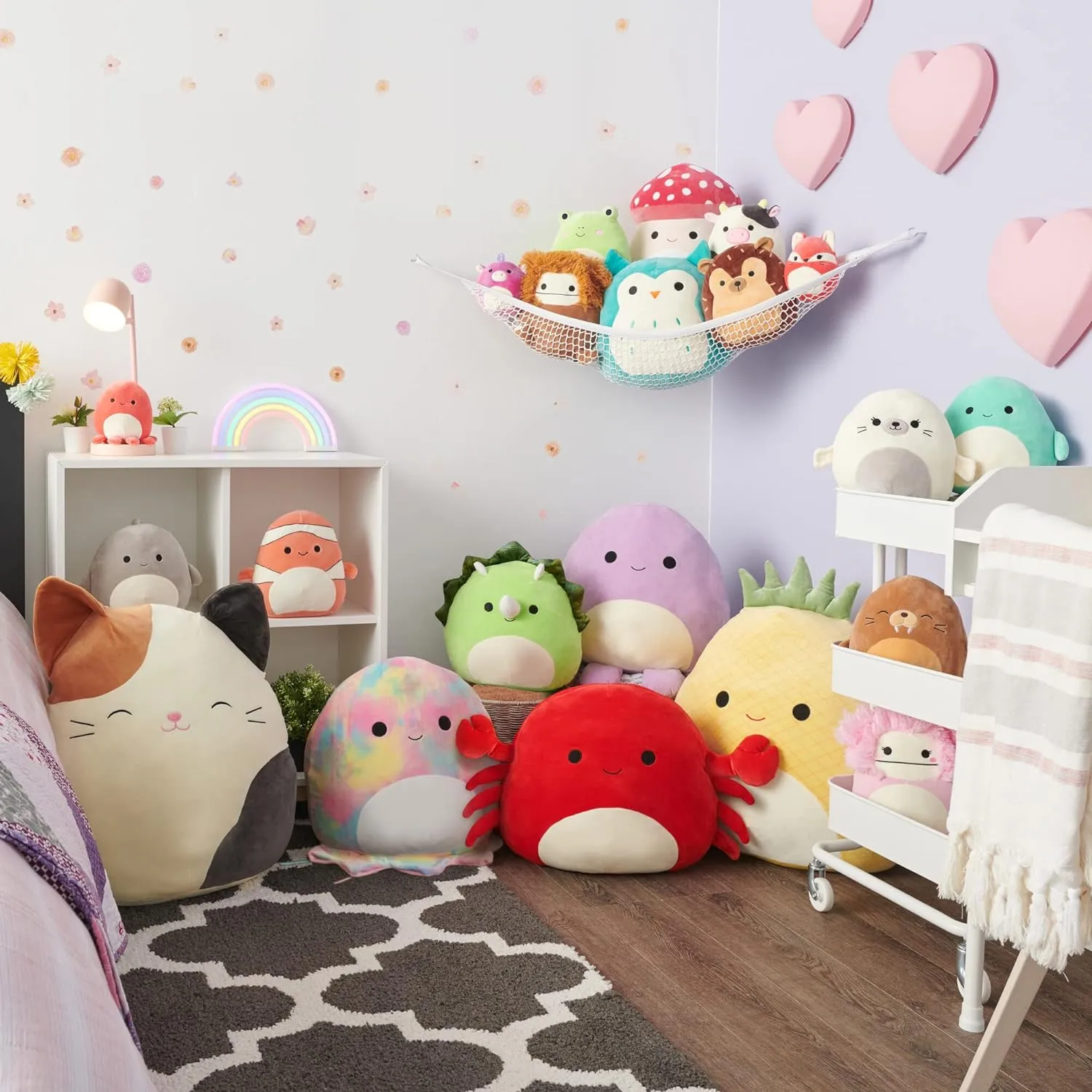 12in Chameleon and Dragonfly fright Flippable Plush - Official Jazwares Product (Medium) Squishmallows Original FlipAMallows 