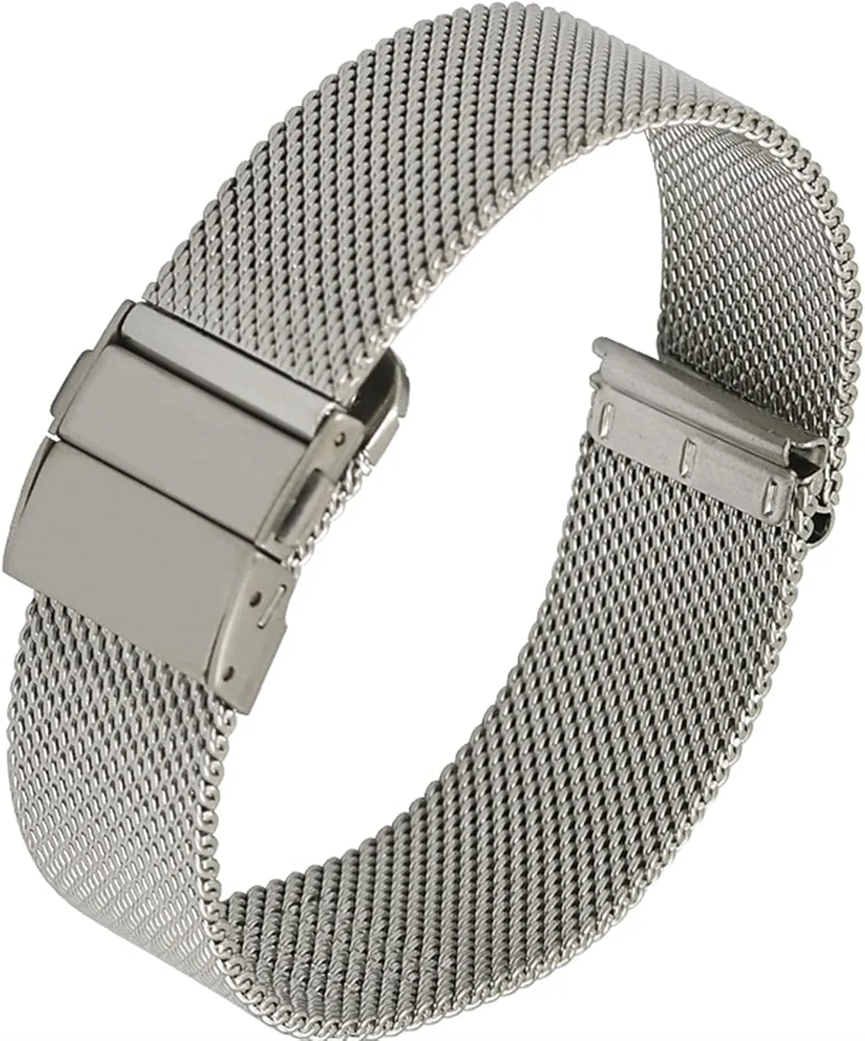 16 Mm 18 Mm 20 Mm 22 Mm Quick Release Steel Braided bureaucratization rectangle digest symmetry intently Strap Accessories Strap Universal 