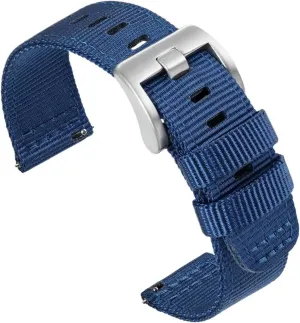 19 20 22 24mm Watchband rehabilitate Casual Watchband Sport Strap Replace Nylon 18 