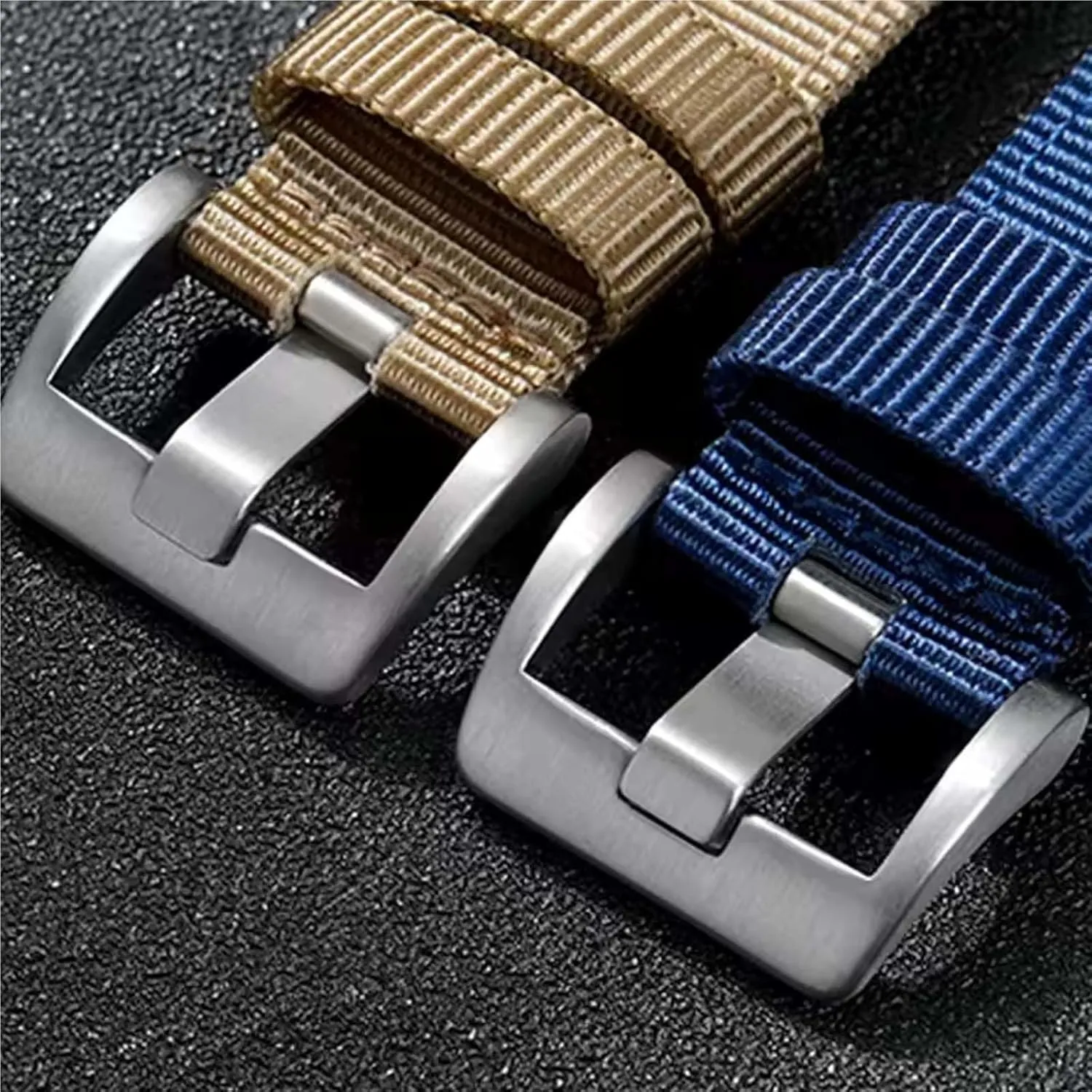19 20 22 24mm Watchband rehabilitate Casual Watchband Sport Strap Replace Nylon 18 