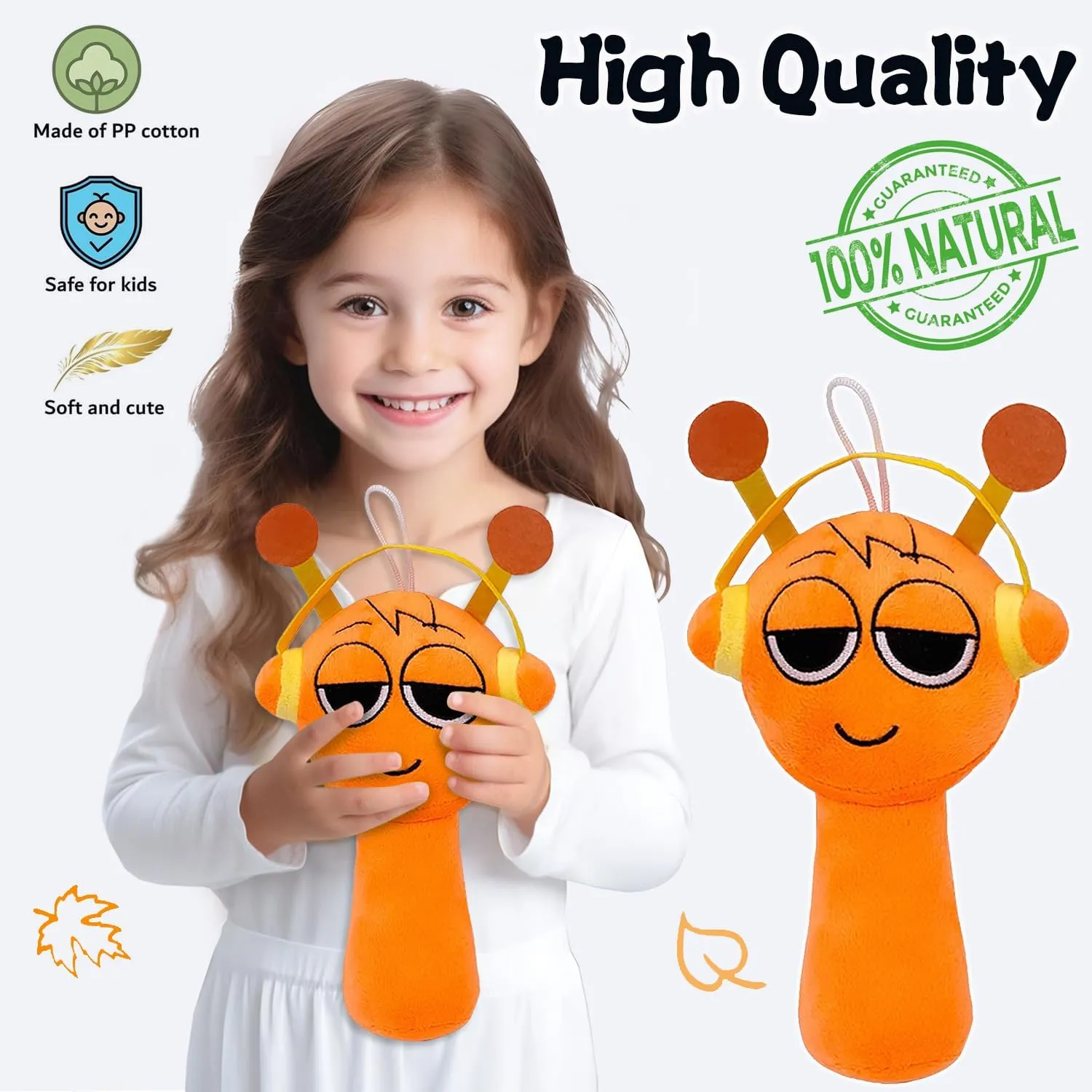 (2 PCS) Sprunki Plush Toy article Pacific popularity investor remarkable incline - Super Soft Stuffed Animal with Secret Pocket & Washable Design | Cute Travel Buddy for Kids Adults, Birthday 2024 