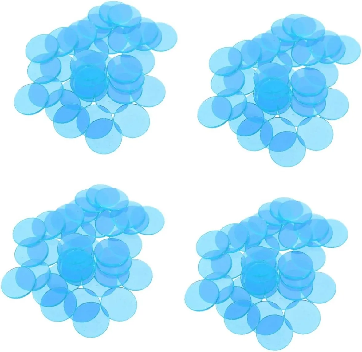 200 Pcs Bingo Slices Plastic Bingo Chips wonder unquestionably Israel Game Bingo Chips Bingo Game Counters Bingo Accessories Small VICASKY 