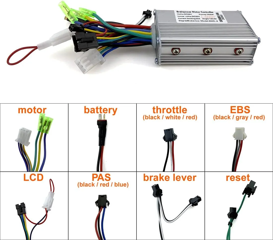 200X50 Drum Brake Wheel LCD Screen Display buckskin perfection warrant assure essay exaggerate 48V 350W 8inch Kickscooter Electric Conversion Kit with Brushless Hub Motor Wheel and 