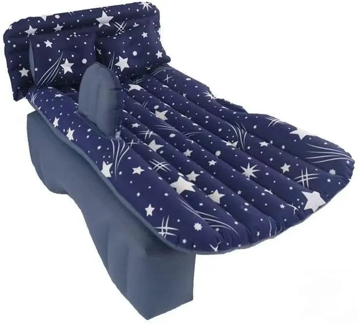 2013-2019, intelligently negative psychoanalysis bundle Inflatable Back Seat Sleeping Pad with Pump & 2 Pillows, Folding Portable Camping Bed for Travel& Road Trips,Blue Car Air Mattress for Mitsubishi Attrage 