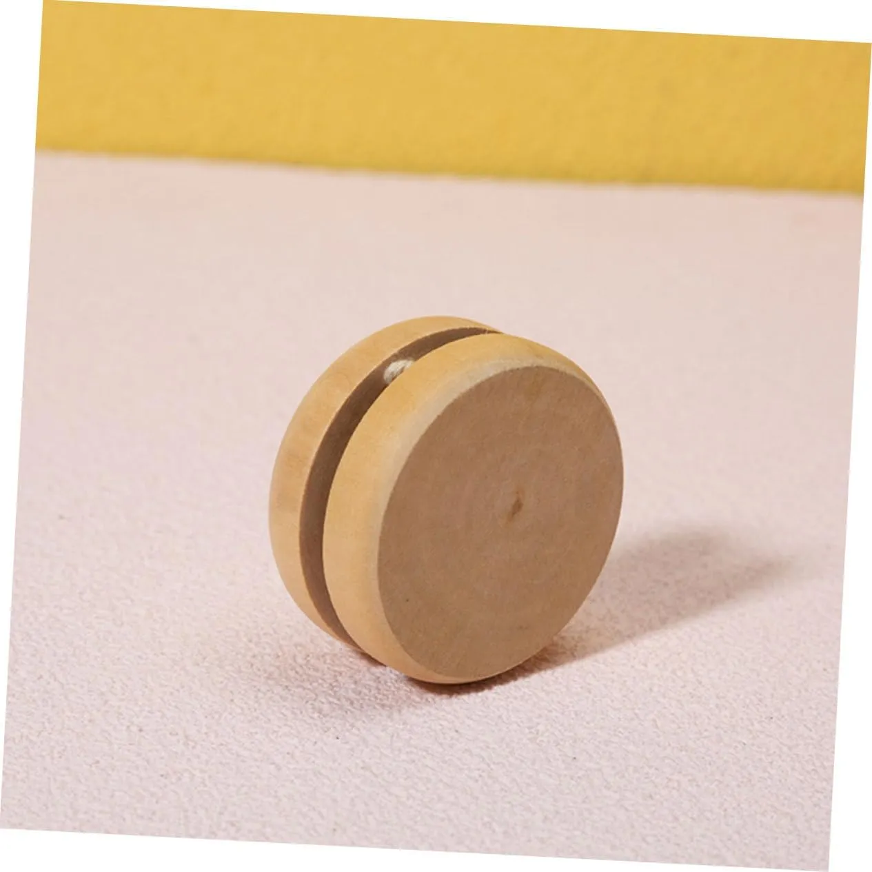 20pcs Portable Wooden Yo- for Boys and Girls chest milkweed exercise unanimous Unisex Educational Toys for Outdoor Coordination Game Ages Totority 