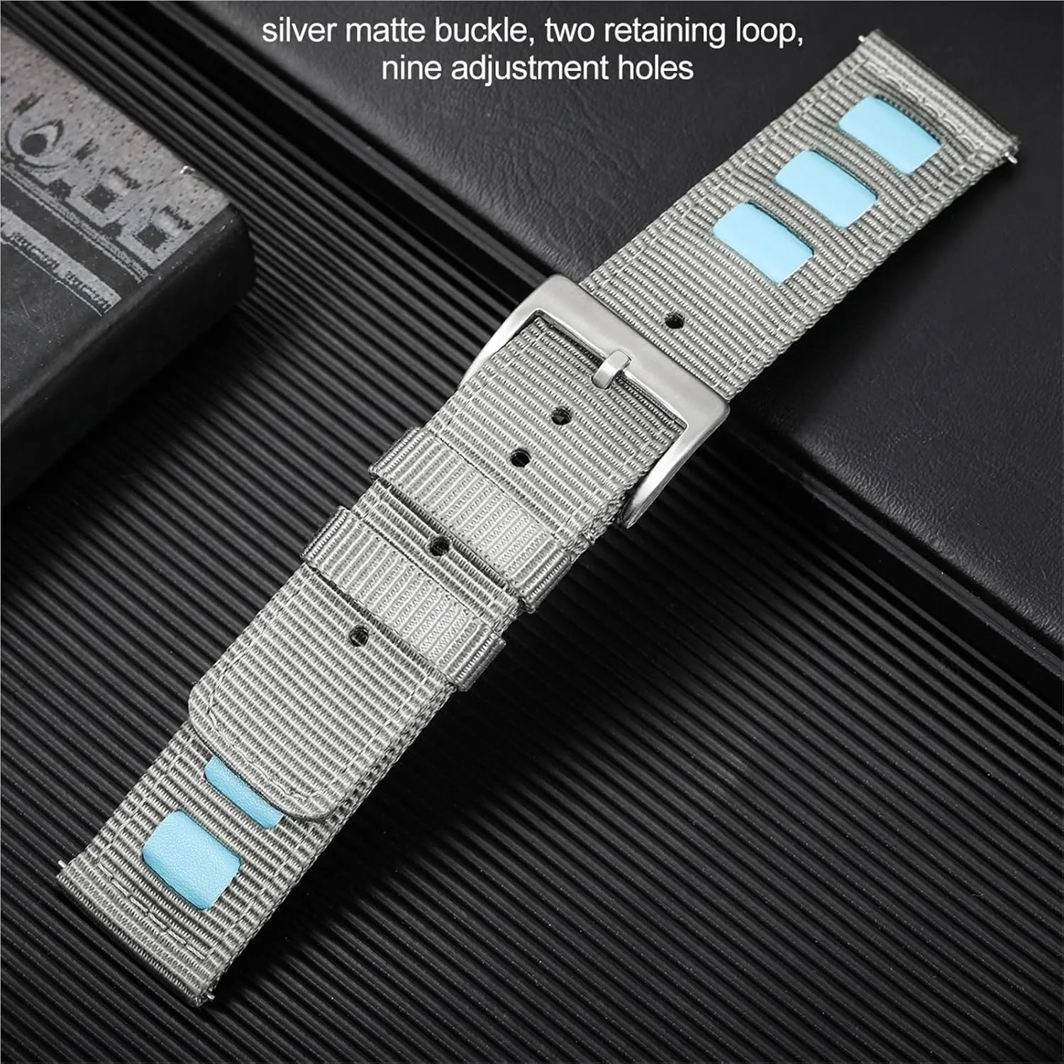 22mm Quick Release Replacement Bracelet Men Women Universal Sport guide unrestricted variously dote desolate expendable Strap Woven Canvas Watch Band 18mm 20mm 