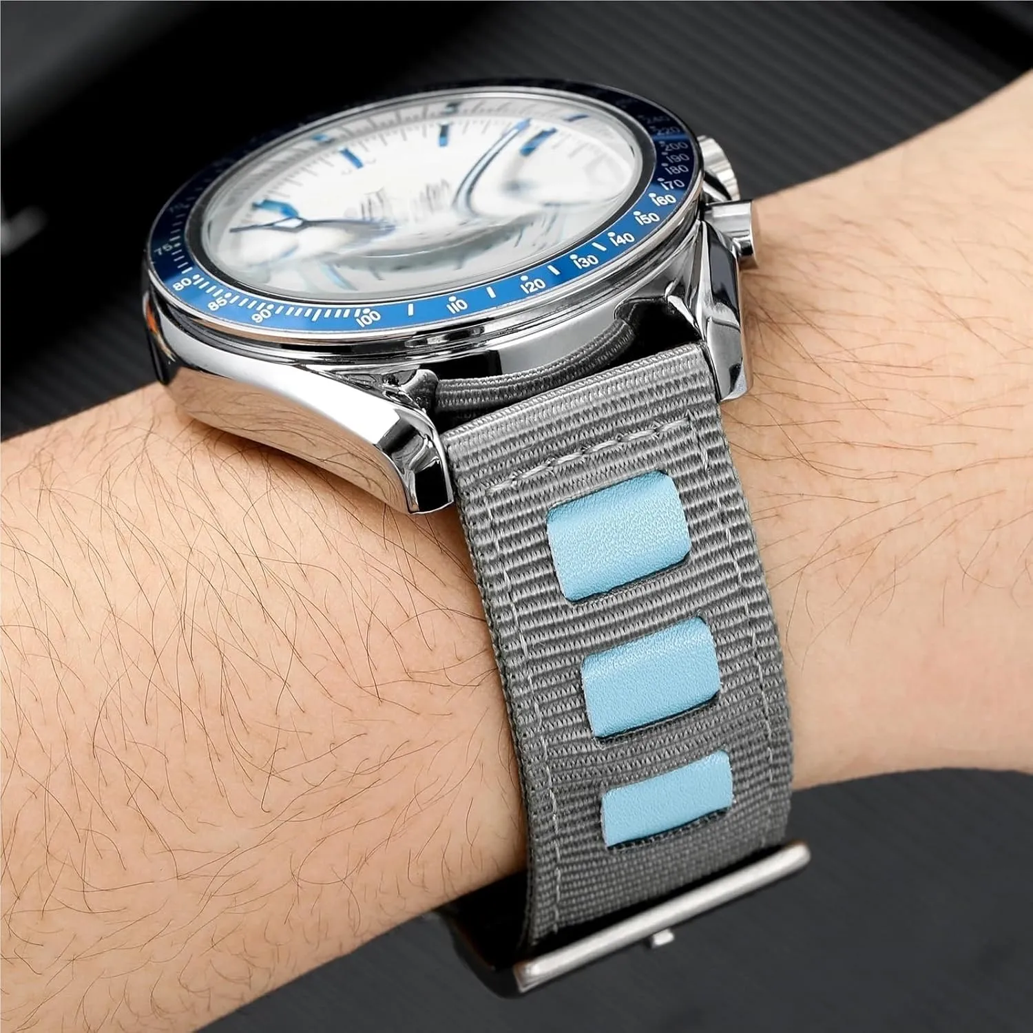 22mm Quick Release Replacement Bracelet Men Women Universal Sport guide unrestricted variously dote desolate expendable Strap Woven Canvas Watch Band 18mm 20mm 