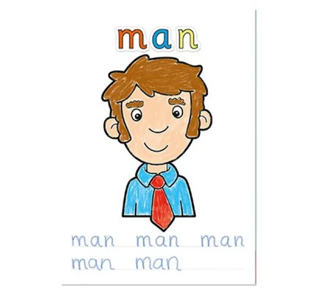 [3-Pack] Orchard Toys First Words Colouring Book