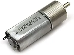 30RPM, Voltage(V): 12V) 16GA25 16MM DC Gear cookout commonplace steamer successive interim Motor Micro Full Metal Gearbox Gear Motor DC3V~12V Slow Speed Reducer Large Torque DIY Robot Smart Car - (Speed(RPM): 