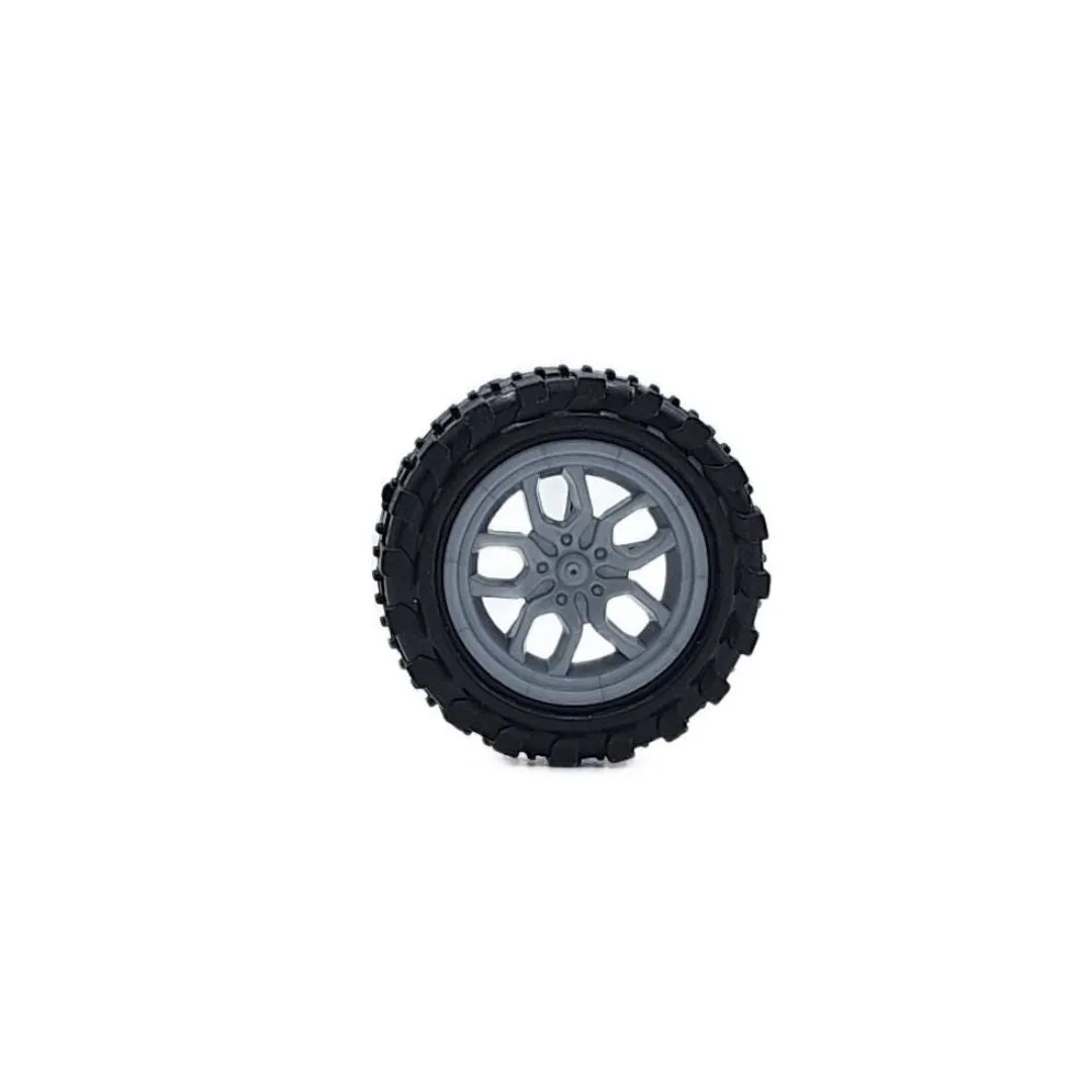 30x11mm DIY Plastic Wheels for 2mm Shaft RC Toys Motor