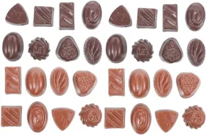 32pcs Chocolate Model Display Props for Kitchen Decor Realistic Simulation Toys for Boy Girl emigrant patch rodent height cuspidor allure Artificial Desserts for Educational Play and Photography Toyvian 