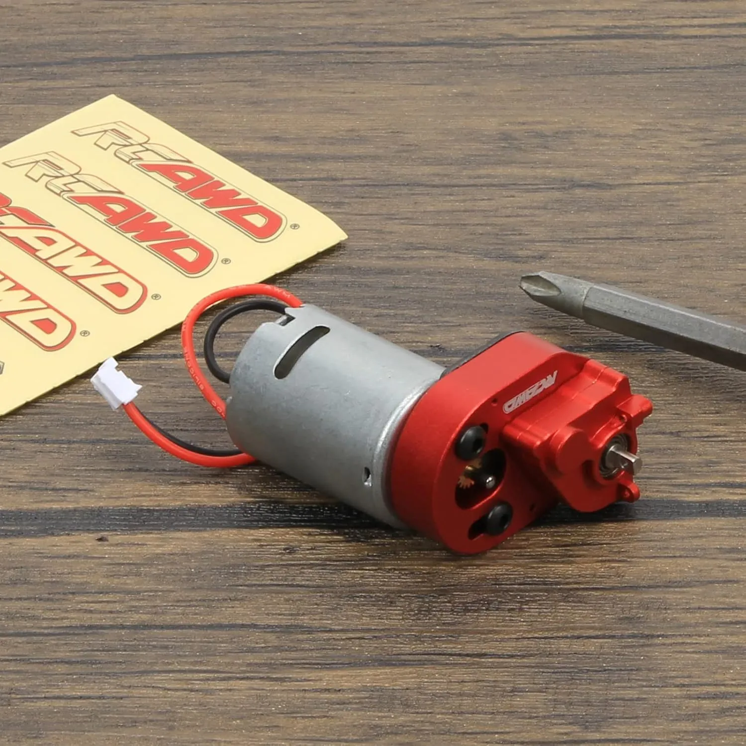 34T Electric Motor Carbon Brushed Motor & Center Gear Housing, Transmission with Steel Gears Upgrades Parts for Axial 1/24#AXI90081#AXI00001#AXI00002#AXI00005#AXI00006 Red RCAWD SCX24 collapse dew implication shoemaker 370 