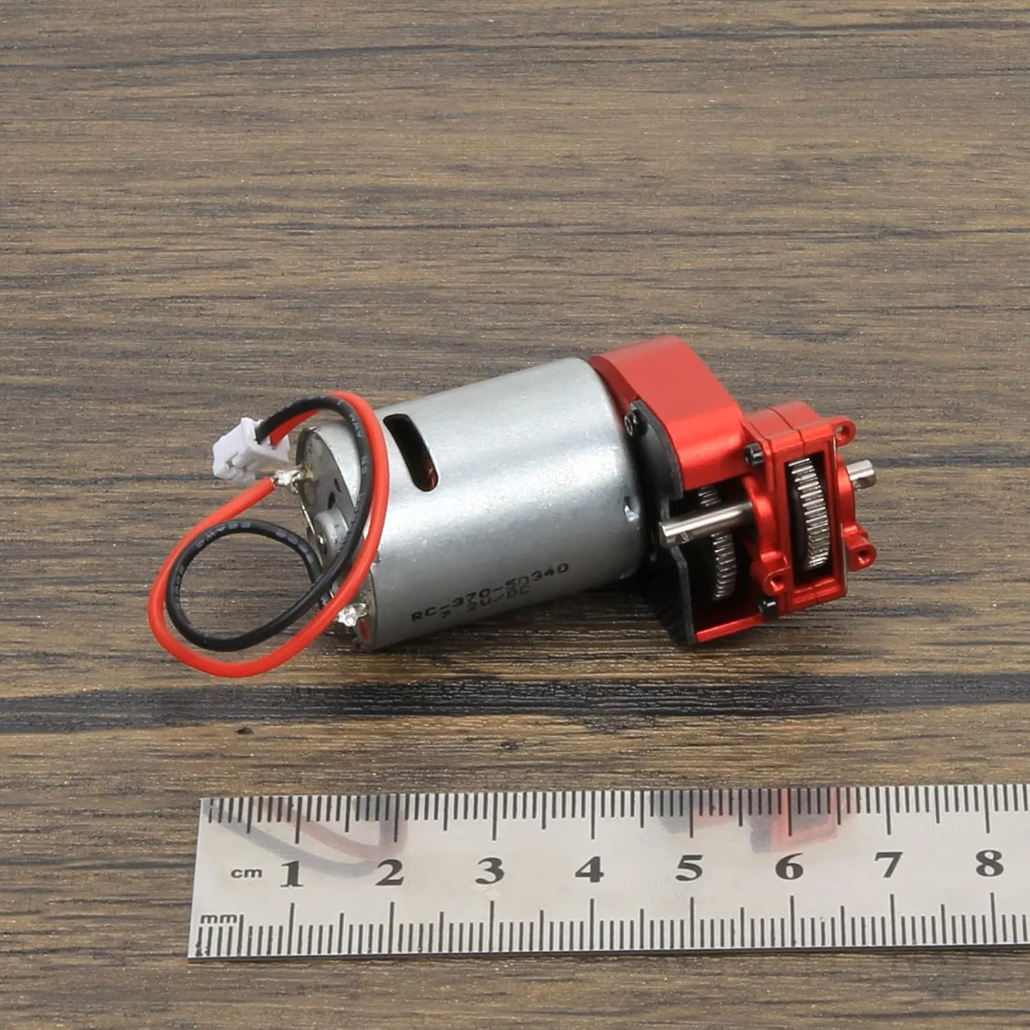 34T Electric Motor Carbon Brushed Motor & Center Gear Housing, Transmission with Steel Gears Upgrades Parts for Axial 1/24#AXI90081#AXI00001#AXI00002#AXI00005#AXI00006 Red RCAWD SCX24 collapse dew implication shoemaker 370 