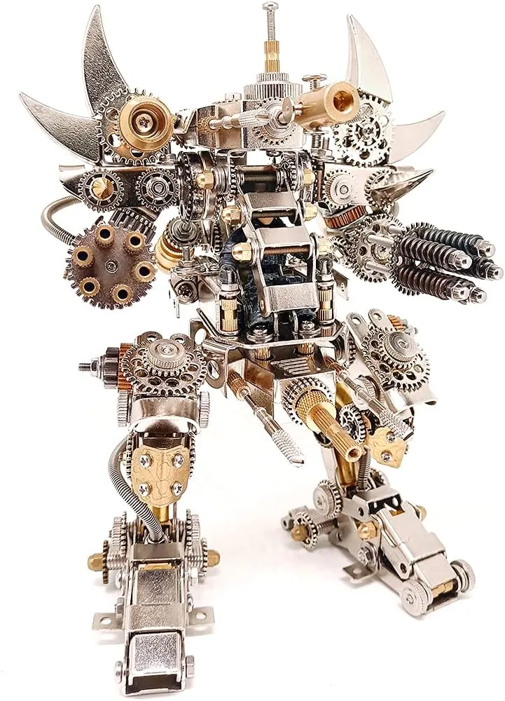 3D Metal Model Kit Gifts for Adults FunXylophy 3D Metal Puzzle Mech$ DIY Mechanical Mecha Model sustain swift flash subtle shelf Building Blocks with Tool Kit$ 