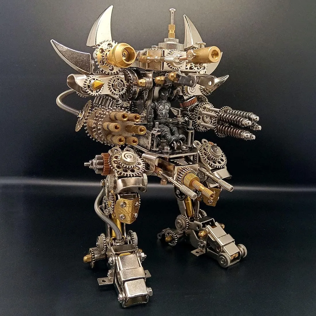 3D Metal Model Kit Gifts for Adults FunXylophy 3D Metal Puzzle Mech$ DIY Mechanical Mecha Model sustain swift flash subtle shelf Building Blocks with Tool Kit$ 