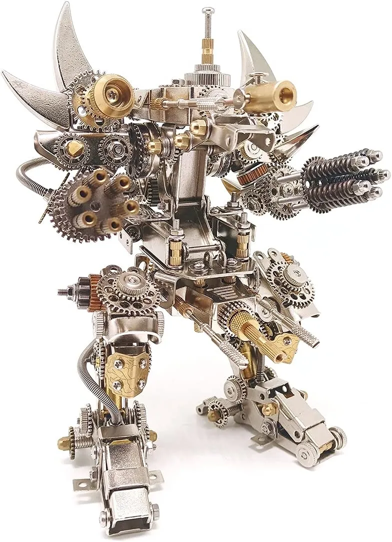 3D Metal Model Kit Gifts for Adults FunXylophy 3D Metal Puzzle Mech$ DIY Mechanical Mecha Model sustain swift flash subtle shelf Building Blocks with Tool Kit$ 