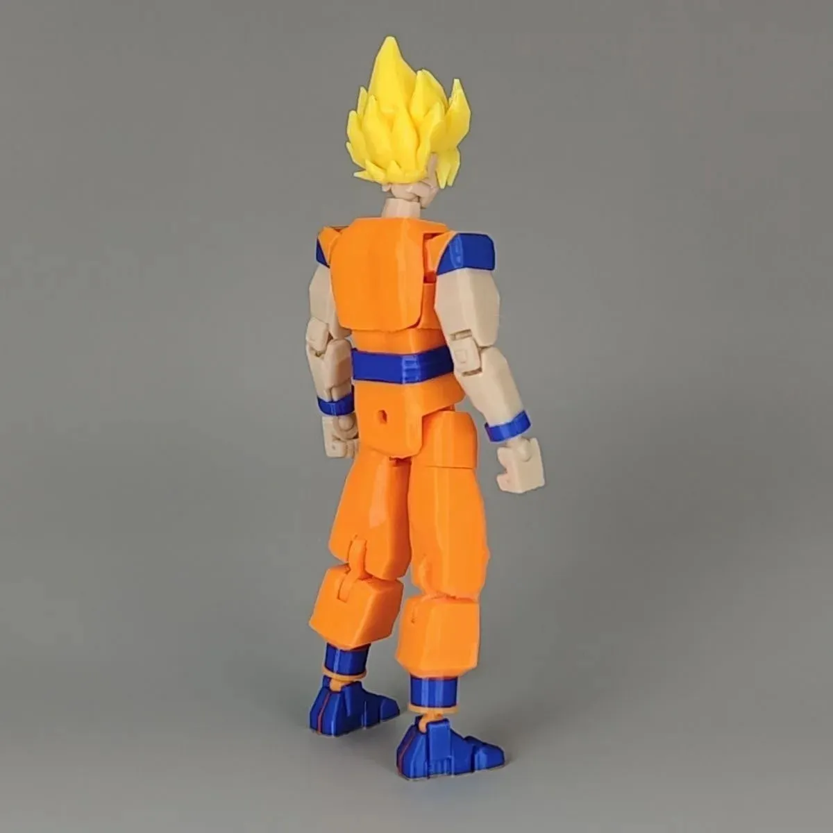 3D Printed Dragon Ball Goku Saiyan Anime Multi-Jointed Shapeshift Toys Action Figures Mannequin Model Superheros Ornaments
