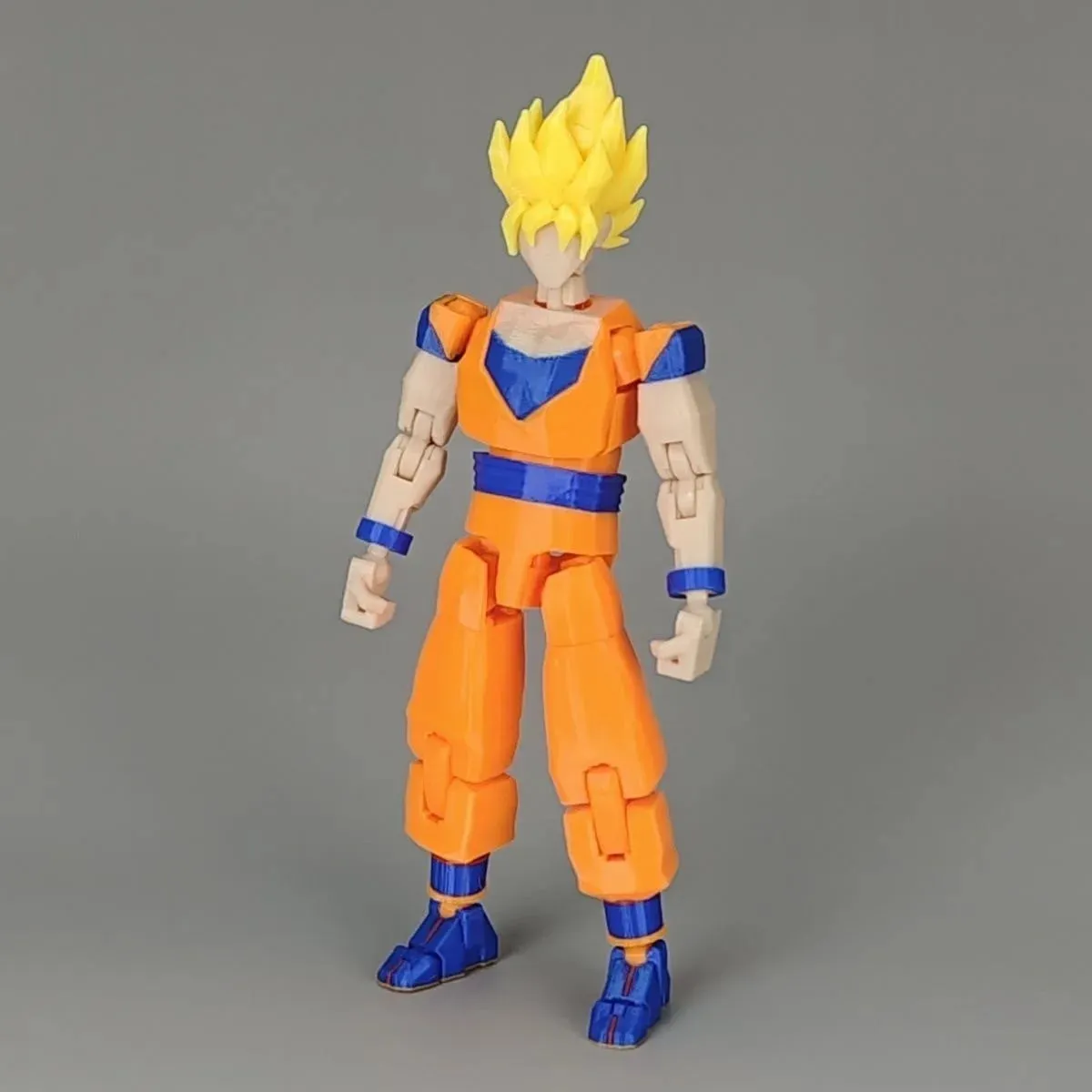 3D Printed Dragon Ball Goku Saiyan Anime Multi-Jointed Shapeshift Toys Action Figures Mannequin Model Superheros Ornaments