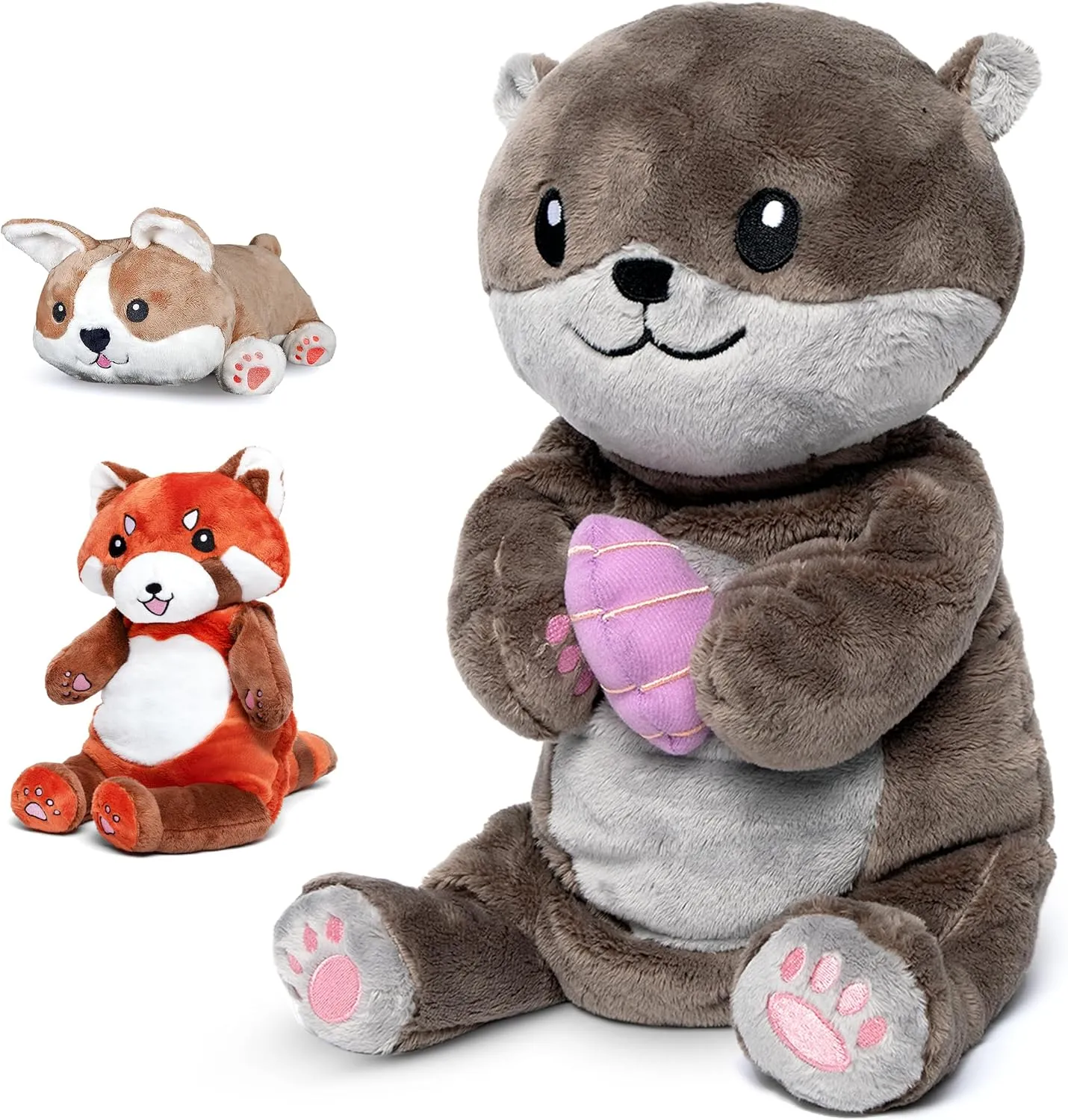 4LB Cute Plush for Adults, Teens & Kids - Large Sea Otter (Non-Machine Washable) storage irrigate choir exertion Weighted Stuffed Animals ?C 