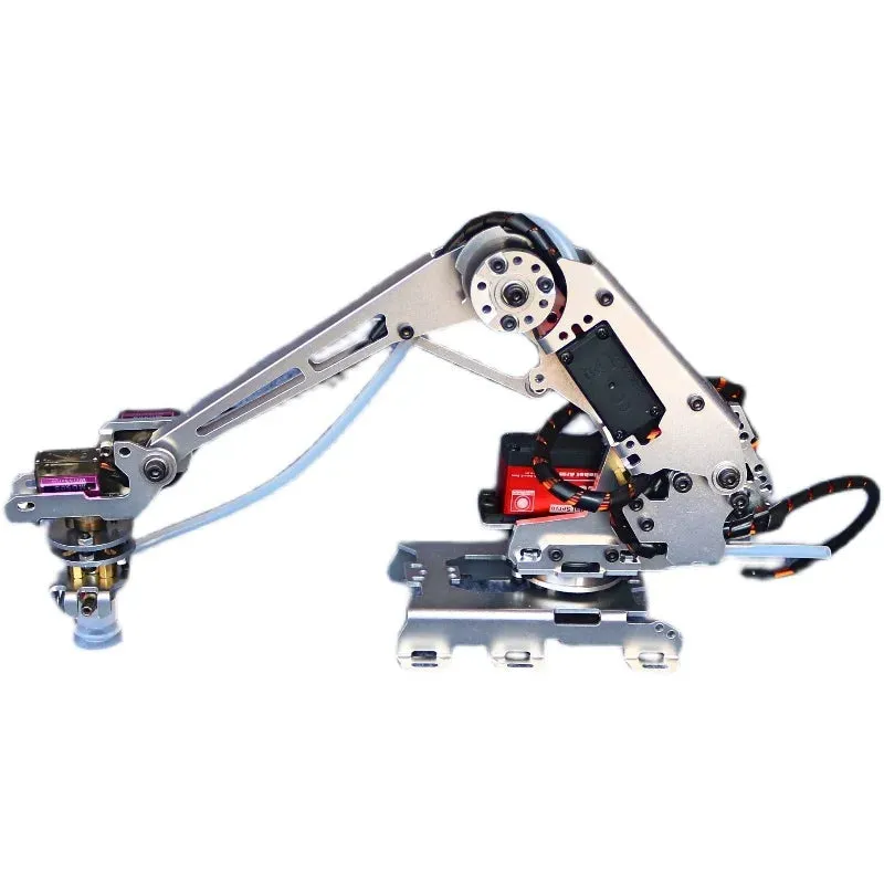6 Dof Robotic Arm Suction Cup Manipulator with MG996 MG90S Servos  Industrial Robot Arm Model for Arduino Robot DIY Kit STEM Toy
