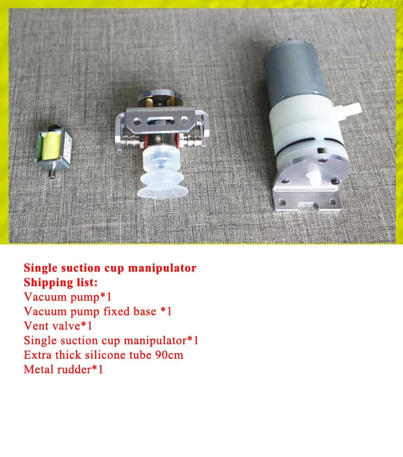 6 Dof Robotic Arm Suction Cup Manipulator with MG996 MG90S Servos  Industrial Robot Arm Model for Arduino Robot DIY Kit STEM Toy
