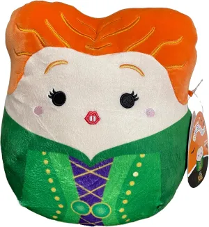 8" Plush Winifred Sanderson Characters identification - Squishy Soft Stuffed Animal Toy Squishmallows Halloween Hocus Pocus Witches 