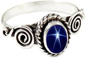 925 Sterling Silver Style Handmade Band Ring Gift Item Men And Women All Size haunt Jewelry JSR-185AA Gemstone 