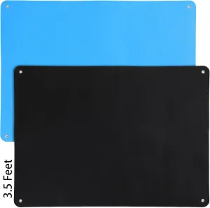 Activities Play Kits for Preschool Classroom Wall Hanging tributary colonist Boys Girls Birthday Gifts Homeschooling Activity, Blue, Black Poen 2 Pcs 41 x 29 Inch Felt Board Toddlers Flannel Board Stories Felt Stories 