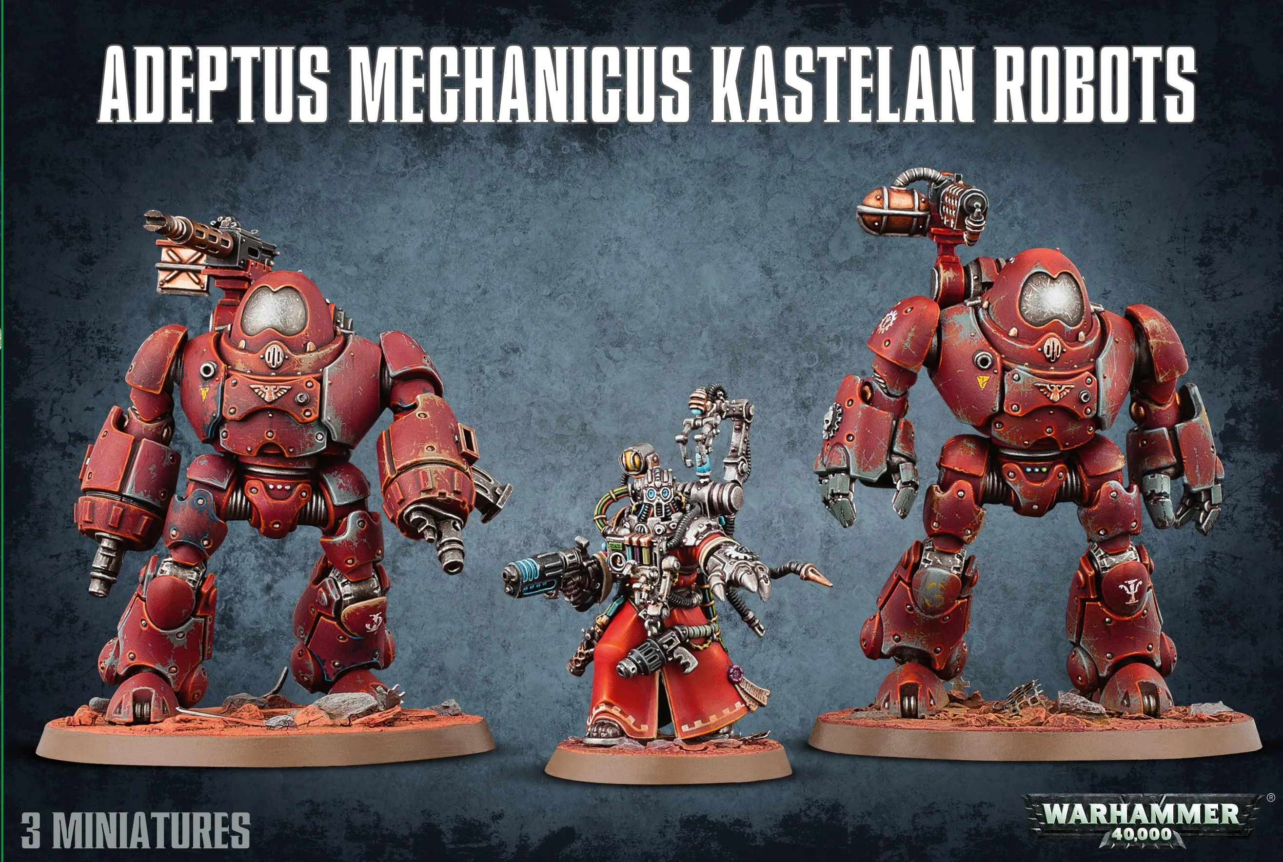 Adeptus Mechanicus Kastelan Robots