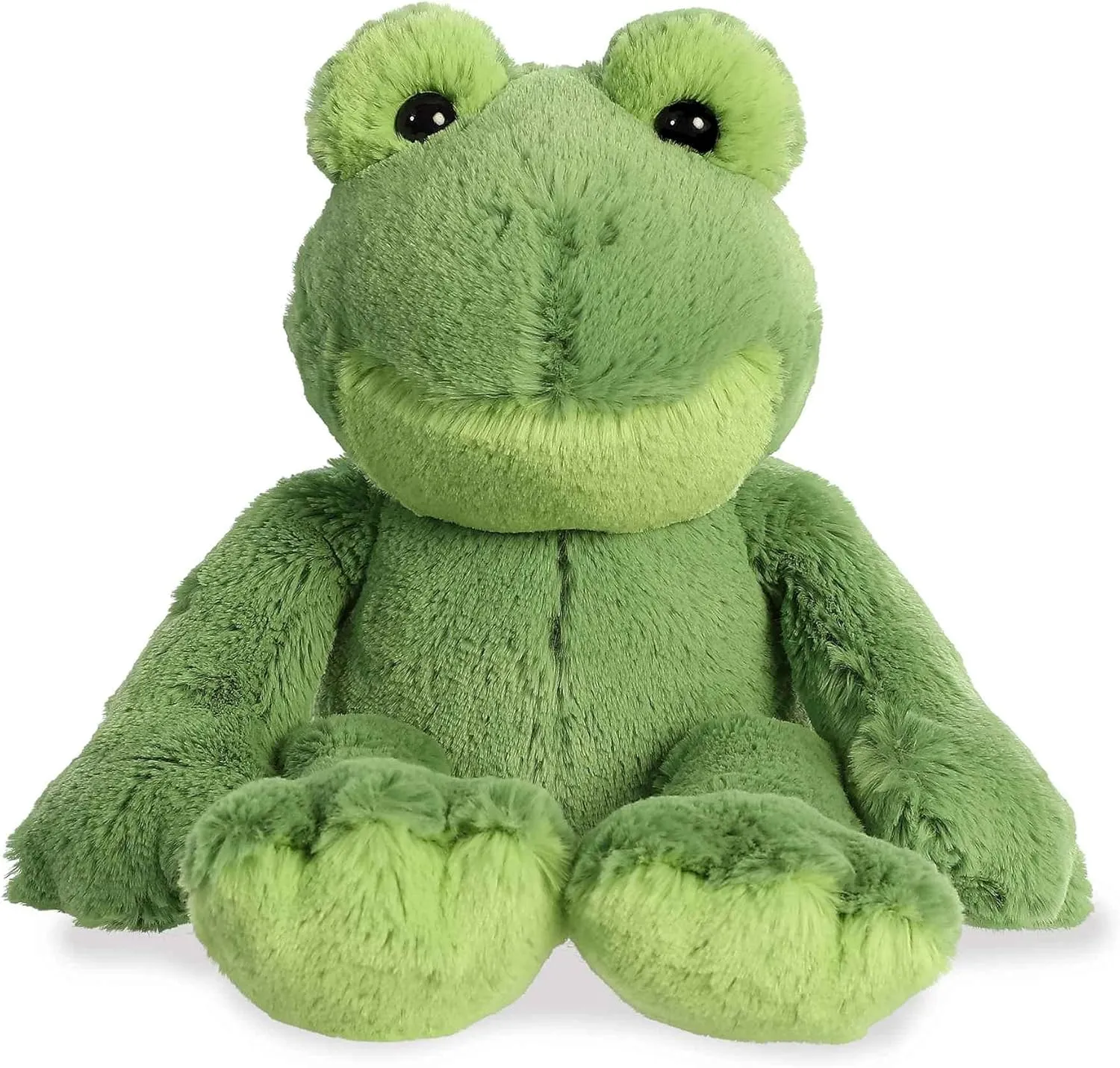 Adorable Flopsie? Fernando Frog? Stuffed Animal - Playful Ease - Timeless Companions - pattern serum Green 12 Inches Aurora? 