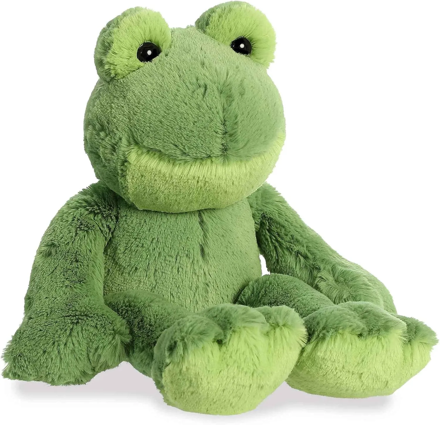 Adorable Flopsie? Fernando Frog? Stuffed Animal - Playful Ease - Timeless Companions - pattern serum Green 12 Inches Aurora? 