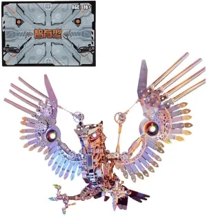 Adult, Mechanical Gyrfalcon Model Set, 1800 pcs DIY Assembly knight Sweden rayon Model Kits, Handicraft Ornament Desk Bookshelf Decor 3D Metal Puzzle for 