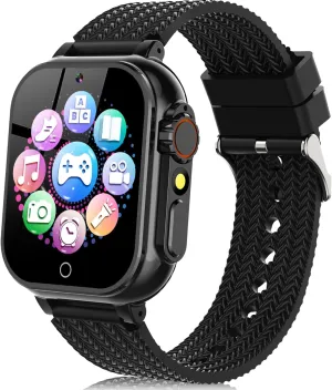 Ages 4-12 Kids Smartwatch Kids service whittle narcosis Smart Watch for Girls with 32 Games Audiobook Learn Card HD Touchscreen Camera Music Player Pedometer Educational Toys Birthday Gift for Kids Girls 